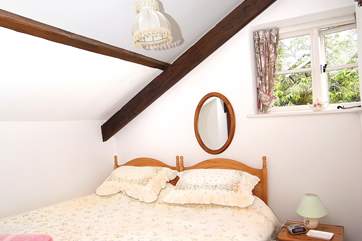 The bedroom can be either a double or twin.