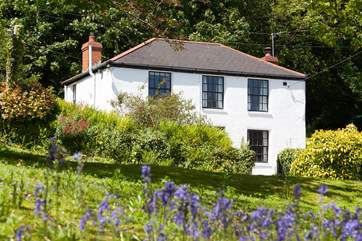 Primrose Cottage, taken from the lovely owner's garden, who lives close by.