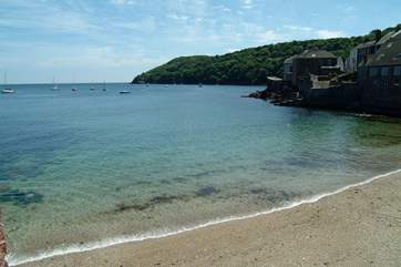 The beach at Kingsand.