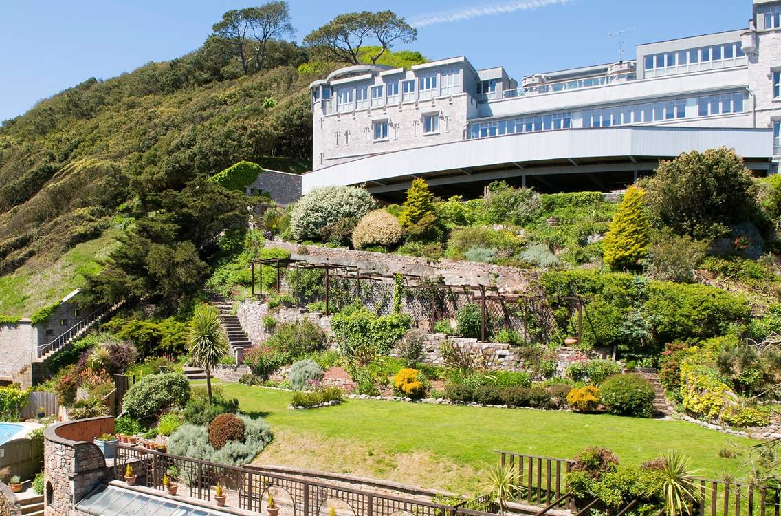The gardens are a delight all year round.