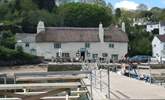 The famous (and award-winning) 13th Century Pandora Inn at nearby Restronguet, right on the water with wonderful views. - Thumbnail Image