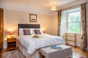 The master bedroom is lovely and airy (Bedroom 1).