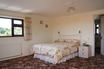 The master bedroom.