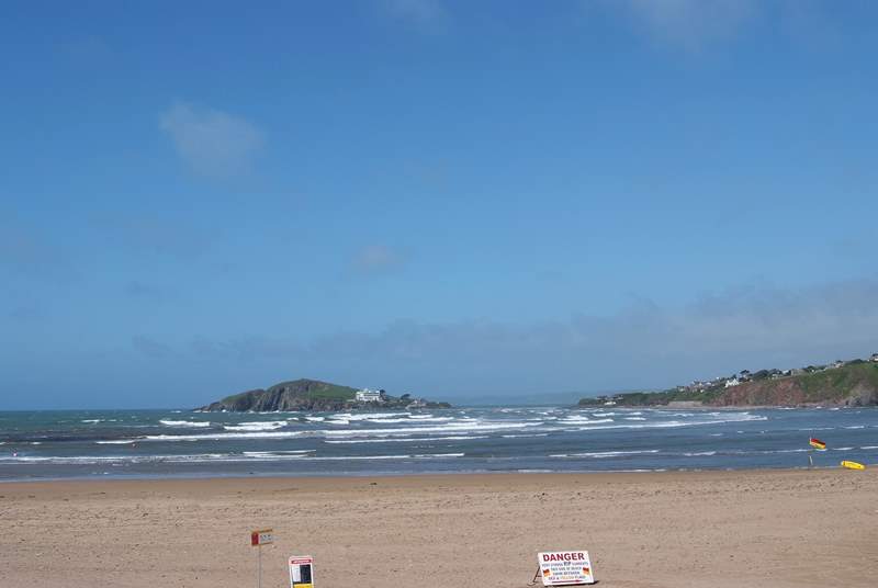 Bantham beach is within an easy drive.
