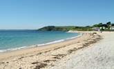 Gyllyngvase beach in Falmouth is popular with families. - Thumbnail Image