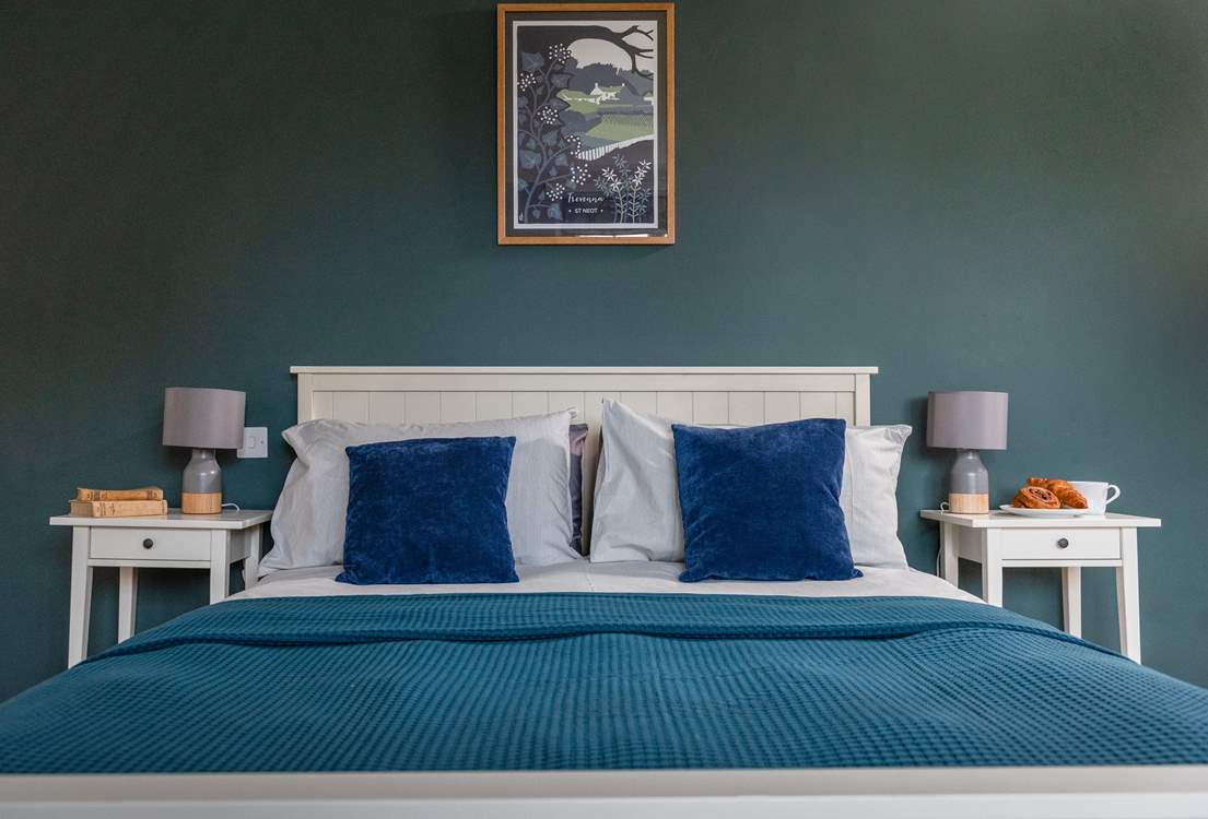 Local art fills the property (Bedoom 1).