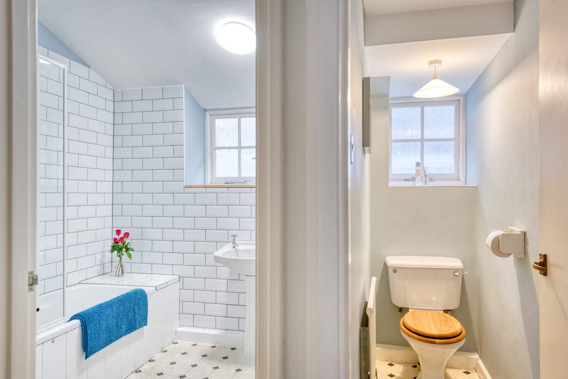 The property has a separate WC to the bathroom.