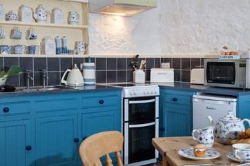The kitchen has been lovingly refurbished for this season.