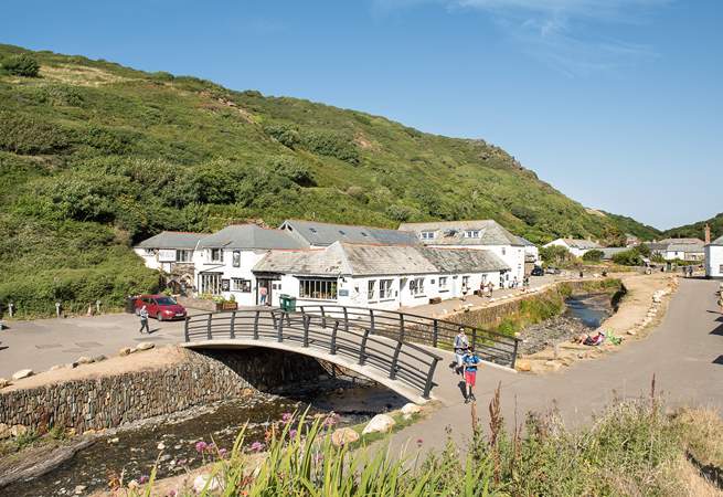 The charming village of Boscastle is well worth a visit.
