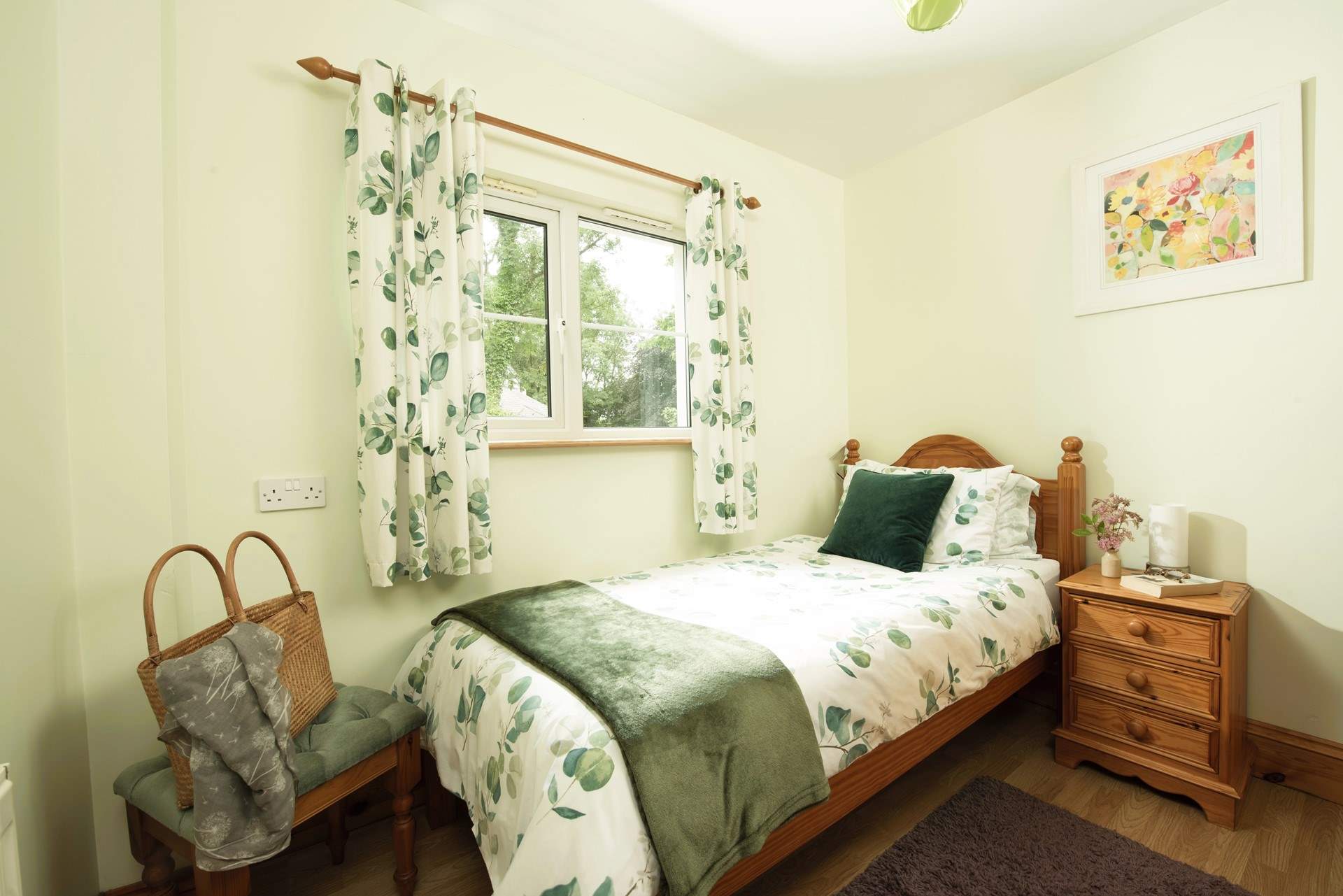 Bedroom 1 is set on the ground floor. 