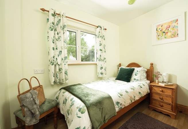 Bedroom 1 is set on the ground floor. 