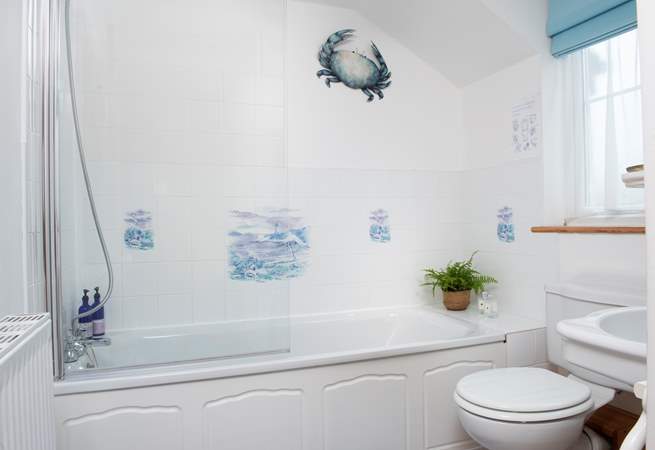 The family bathroom is on the first floor.