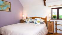 Bedroom 1 is delightful.