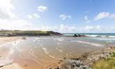 The north coast has some fabulous beaches, this is Bude. - Thumbnail Image