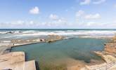 Bude has a sea pool, perfect for sheltered swimming. - Thumbnail Image