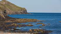 Crackington Haven is a short journey away.