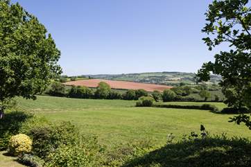 The stunning unobstructed view directly in front of the cottage.