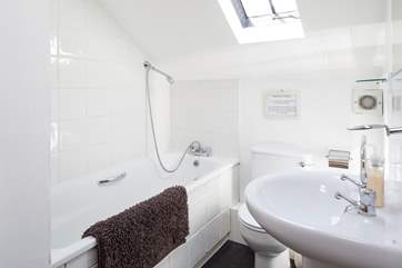 The family bathroom on the first floor.