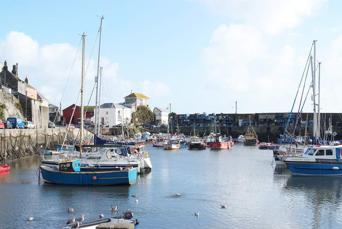 Mevagissey is a quintessential fishing village just a few miles from Fowey.