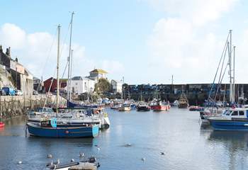 Mevagissey is a quintessential fishing village just a few miles from Fowey.