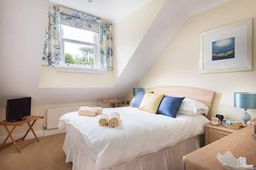Bedroom 1 has a double bed.
