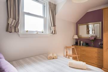 Built-in storage in bedroom 2.