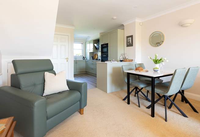 The open plan living room will ensure you make the most of time together. 
