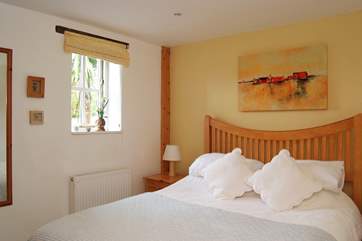 The double bedroom (Bedroom 1) is also downstairs.