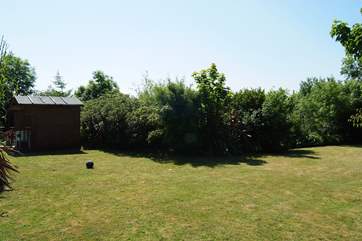Lots of space for ball games and for children to run around and play!