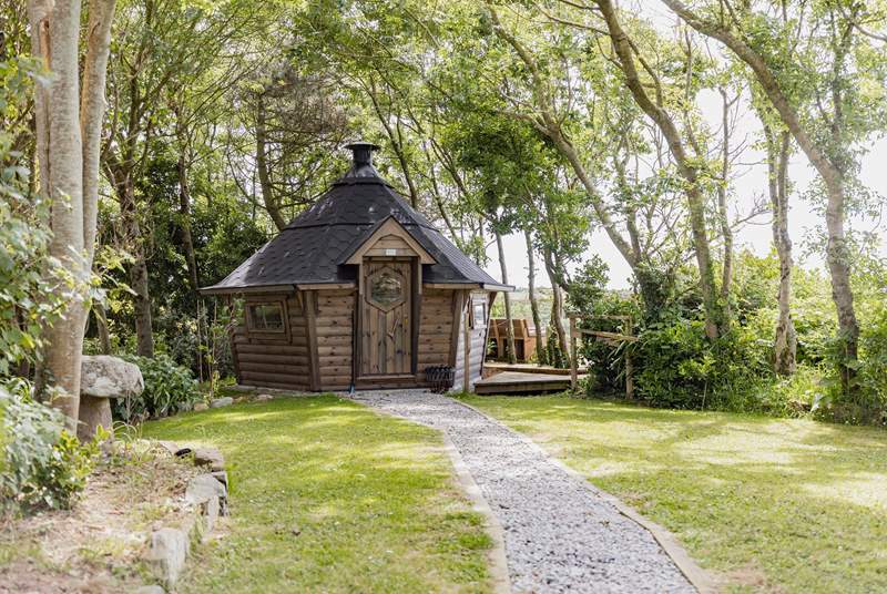 This gorgeous little hut is available to book through the owners, for a fee, once you arrive on site. 