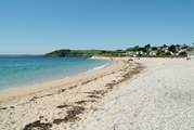 Gyllyngvase beach in Falmouth is only five miles away.