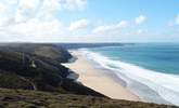 There are fabulous clifftop walks on the north coast. - Thumbnail Image