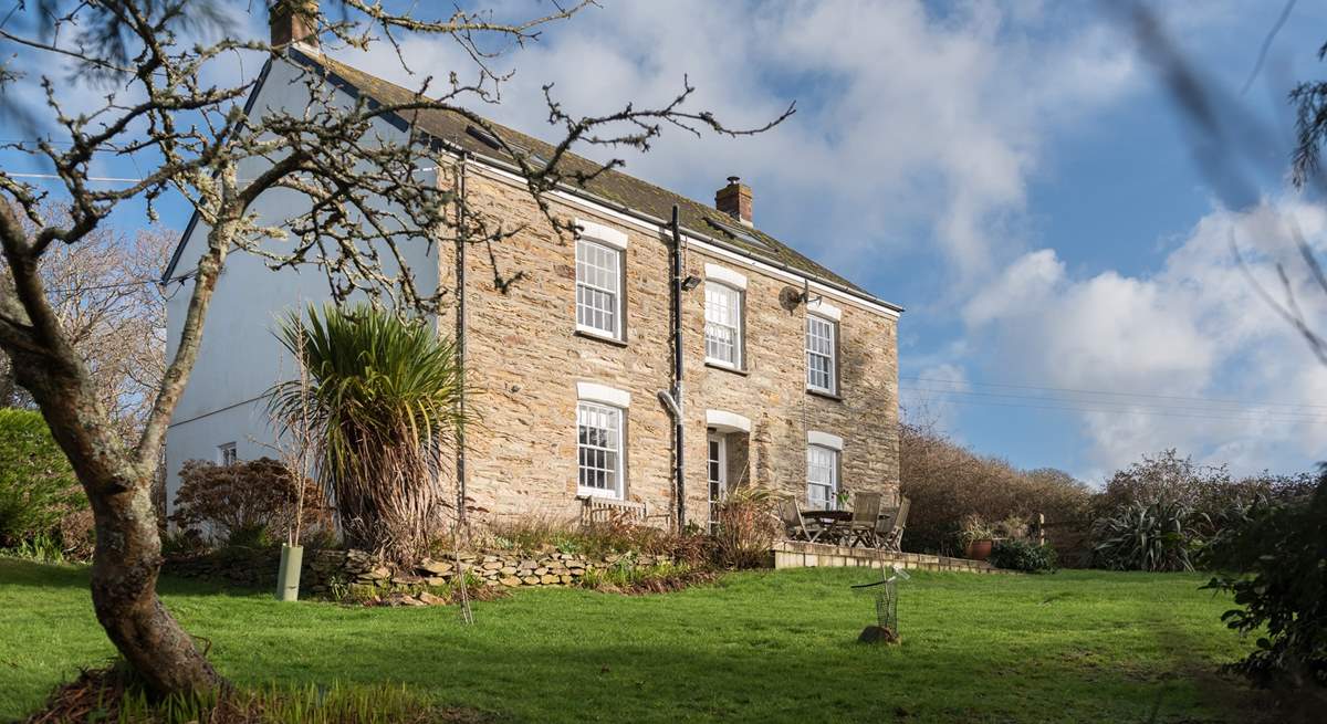 Higher Carnon Farmhouse is a beautiful old stone-built property.