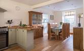 The dining-area in the dual aspect kitchen/dining-room. - Thumbnail Image