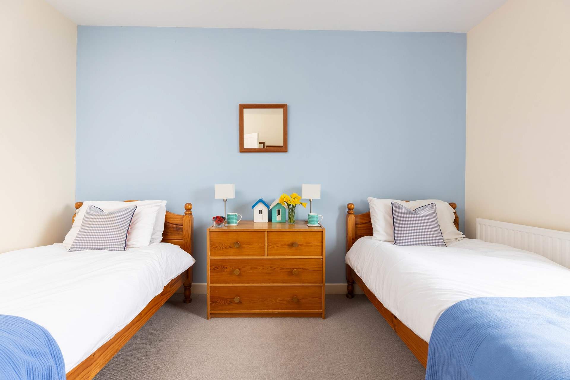 Cute decorations found throughout. 