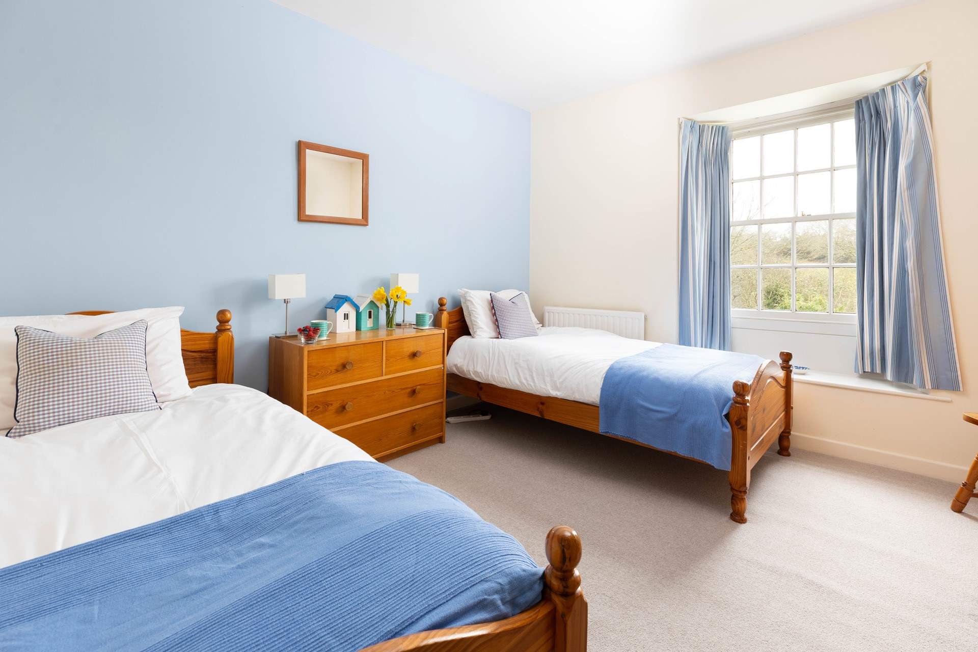 Bedroom 4 has a fun seaside theme, perfect for little ones to enjoy. 