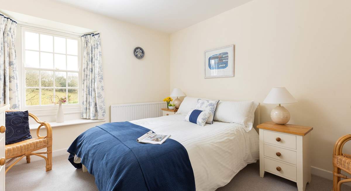 The main bedroom over looks countryside, wake to only the dawn chorus. 