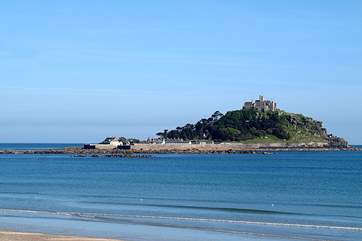 St Michael's Mount (not the view from the property).