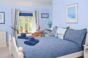 The beautiful bedroom.