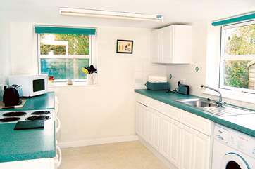 The kitchen.