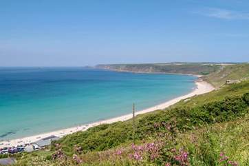 Sennen Cove is eight miles distant.