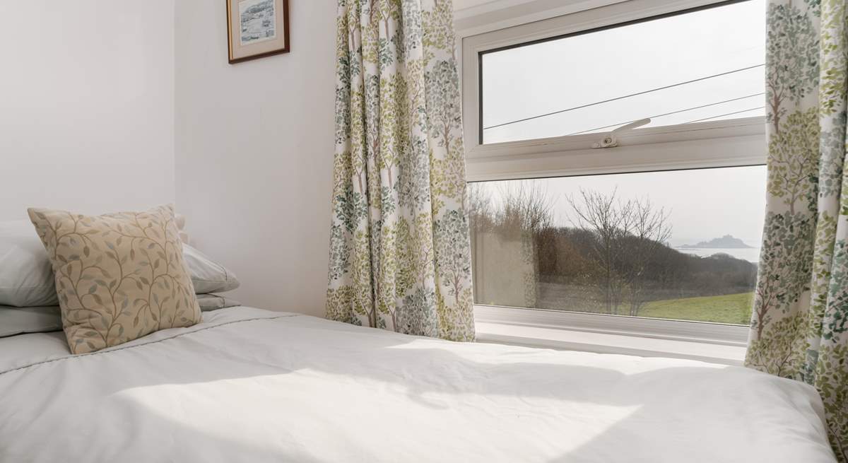 Wake up to the fabulous views of St Michael's Mount.