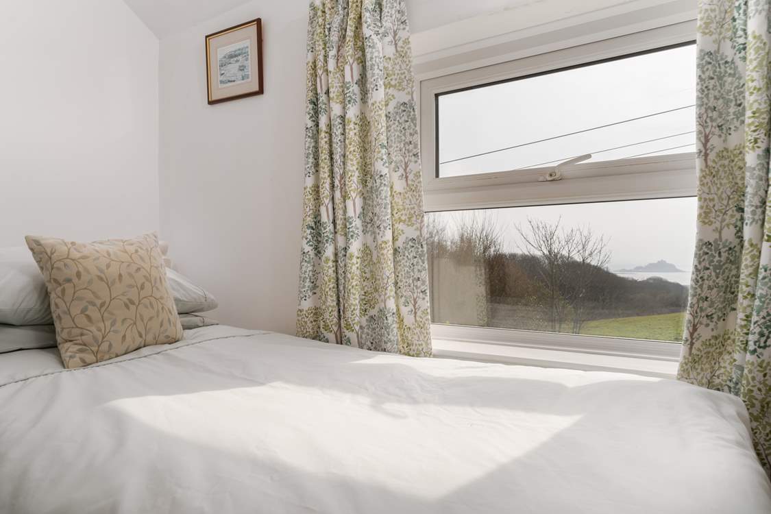 Wake up to the fabulous views of St Michael's Mount.
