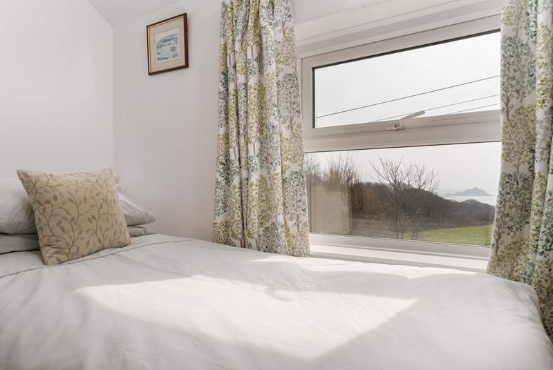 Wake up to the fabulous views of St Michael's Mount.