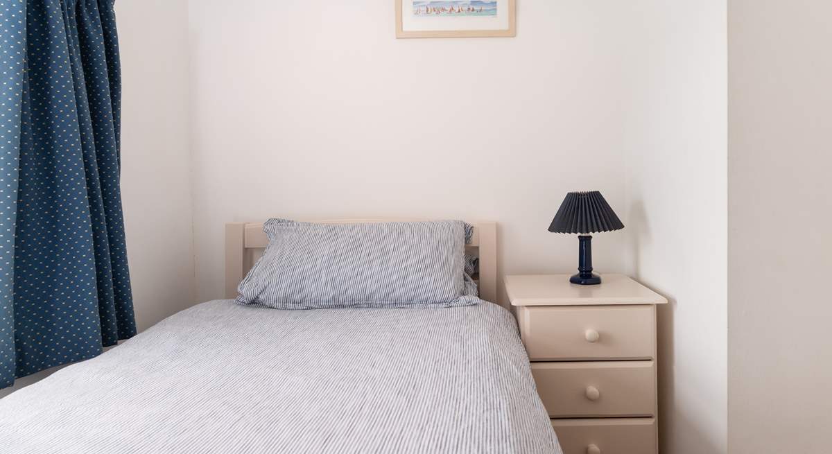 The second single room is a calming space.