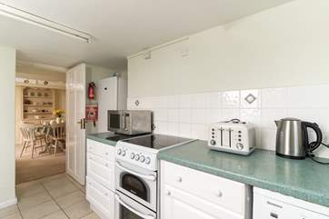 The kitchen.