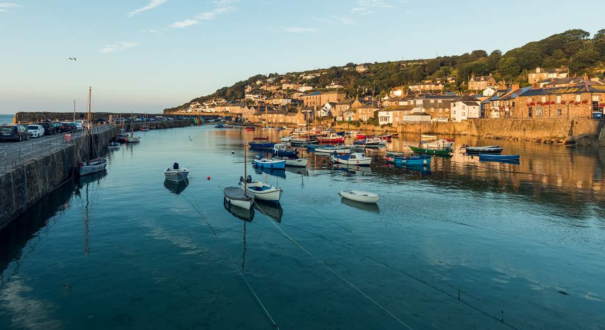 Mousehole Harbour is just a few miles distant.