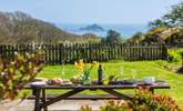 A picture perfect view of St Michael's Mount from the garden. - Thumbnail Image
