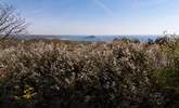 The lane approaching the cottage has outstanding views. - Thumbnail Image