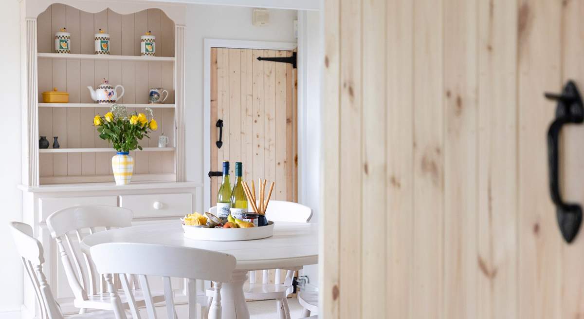 Plenty of space for all the family inside and out.